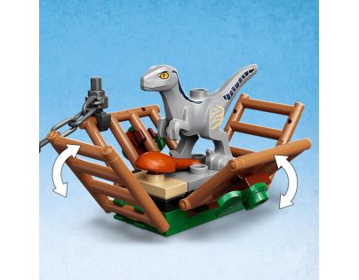 LEGO® Jurassic World™ 76946 Odchyt Velociraptorov Blue a Bety