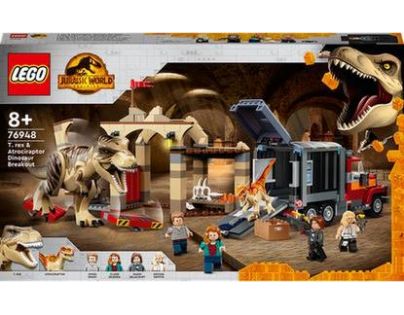 LEGO® Jurassic World™ 76948 Útok T-rexe a Atrociraptora - Poškodený obal