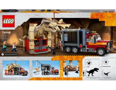 LEGO® Jurassic World™ 76948 Útok T-rexe a Atrociraptora - Poškodený obal