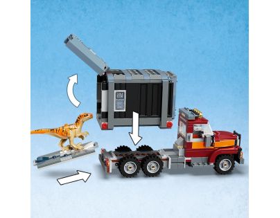 LEGO® Jurassic World™ 76948 Útok T-rexe a Atrociraptora