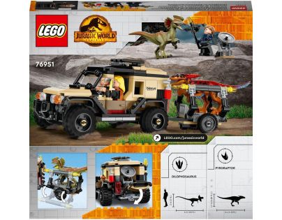 LEGO® Jurassic World™ 76951 Preprava Pyroraptora a Dilophosaura