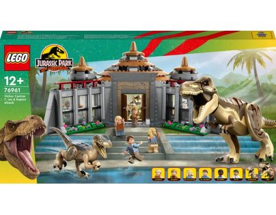 LEGO® Jurassic World™ 76961 Návštevnícke centrum Útok T-Rexa a Raptora