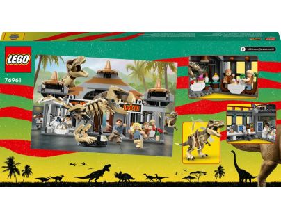LEGO® Jurassic World™ 76961 Návštevnícke centrum Útok T-Rexa a Raptora