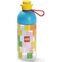 LEGO® Iconic Fľaša transparentná modrožltý uzáver