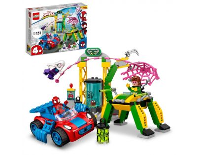 LEGO® Marvel 10783 Spider-Man v laboratóriu Doc Ocka