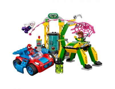 LEGO® Marvel 10783 Spider-Man v laboratóriu Doc Ocka