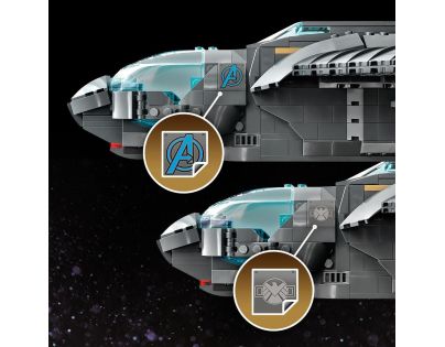 LEGO® Marvel 76248 Stíhačka Avengers Quinjet