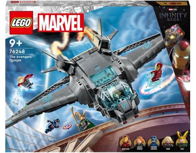 LEGO® Marvel 76248 Stíhačka Avengers Quinjet