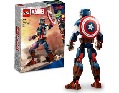 LEGO® Marvel 76258 Zostaviteľná figúrka Captain America