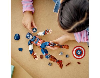 LEGO® Marvel 76258 Zostaviteľná figúrka Captain America