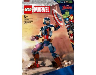LEGO® Marvel 76258 Zostaviteľná figúrka Captain America