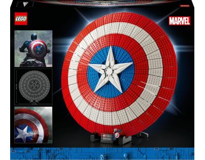 LEGO® Marvel 76262 Štít Kapitána Ameriky
