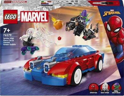 LEGO® Marvel 76279 Spider-Manovo závodné auto a Venom Zelený goblin