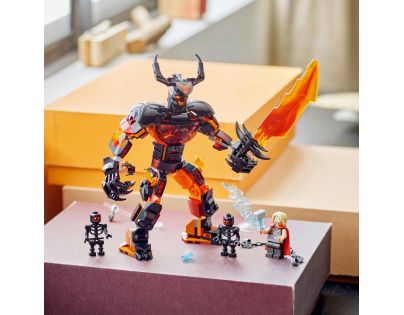 LEGO® Marvel 76289 Zostaviteľná figúrka: Thor vs. Surtur