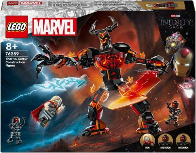 LEGO® Marvel 76289 Zostaviteľná figúrka: Thor vs. Surtur