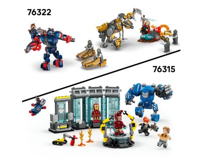LEGO® Marvel 76320 Iron Man a War Machine vs. Hammerove Drony