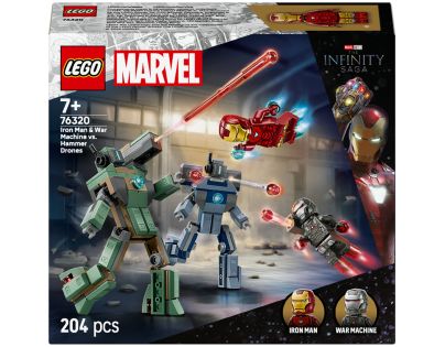 LEGO® Marvel 76320 Iron Man a War Machine vs. Hammerove Drony