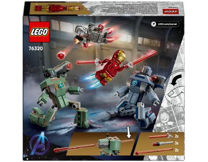 LEGO® Marvel 76320 Iron Man a War Machine vs. Hammerove Drony