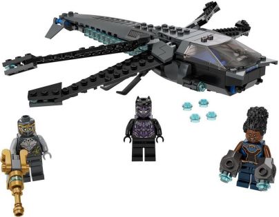 LEGO® Marvel Avengers 76186 Black Panther a dračie lietadlo