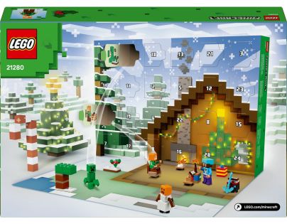 LEGO® Minecraft® 21280 Adventný kalendár 2025
