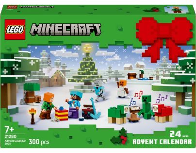 LEGO® Minecraft® 21280 Adventný kalendár 2025