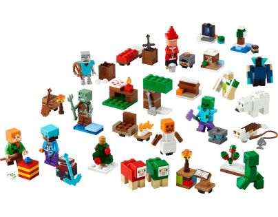 LEGO® Minecraft® 21280 Adventný kalendár 2025