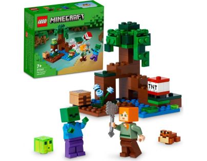 LEGO® Minecraft® 21240 Dobrodružstvo v bažine