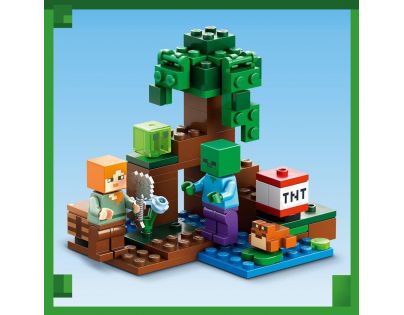 LEGO® Minecraft® 21240 Dobrodružstvo v bažine
