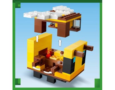 LEGO® Minecraft® 21241 Včelí domček