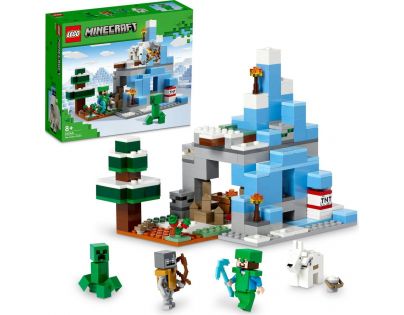 LEGO® Minecraft® 21243 Ľadové hory - Poškodený obal