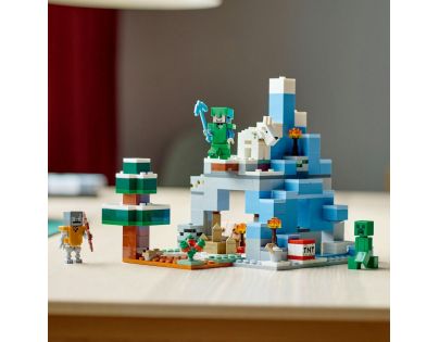 LEGO® Minecraft® 21243 Ľadové hory - Poškodený obal