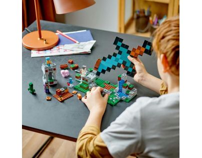 LEGO® Minecraft® 21244 Rytierska základňa