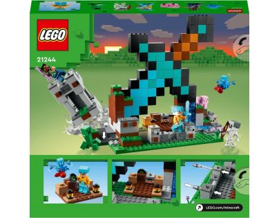 LEGO® Minecraft® 21244 Rytierska základňa