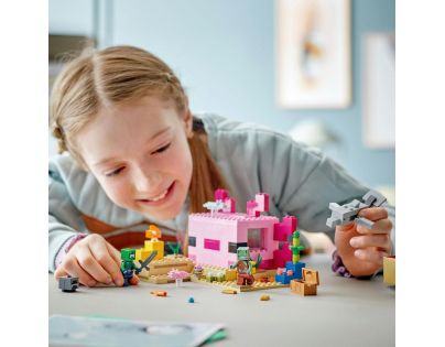 LEGO® Minecraft® 21247 Domček axolotlov