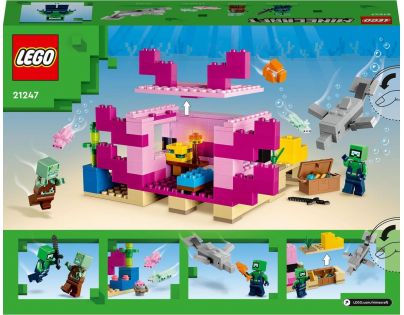 LEGO® Minecraft® 21247 Domček axolotlov