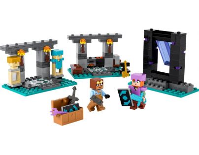 LEGO® Minecraft® 21252 Zbrojnica - Poškodený obal