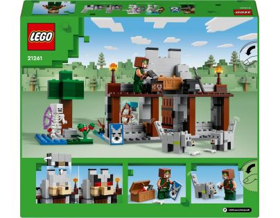 LEGO® Minecraft® 21261 Vlčia pevnosť
