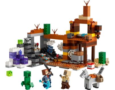 LEGO® Minecraft® 21263 Banská šachta v pustatine - Poškodený obal