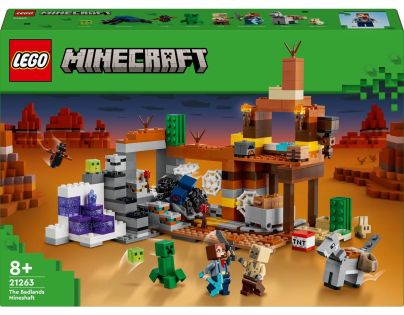 LEGO® Minecraft® 21263 Banská šachta v pustatine - Poškodený obal