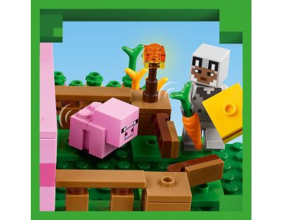 LEGO® Minecraft® 21268 Domček Prasiatka