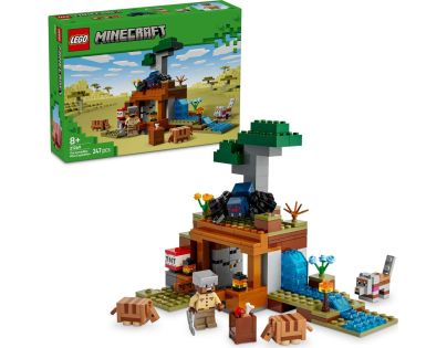 LEGO® Minecraft® 21269 Výprava do bane a pásavec - Poškodený obal
