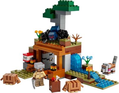 LEGO® Minecraft® 21269 Výprava do bane a pásavec - Poškodený obal