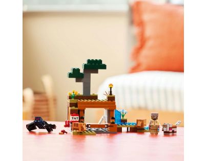 LEGO® Minecraft® 21269 Výprava do bane a pásavec - Poškodený obal