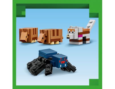 LEGO® Minecraft® 21269 Výprava do bane a pásavec - Poškodený obal