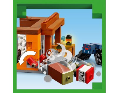LEGO® Minecraft® 21269 Výprava do bane a pásavec - Poškodený obal