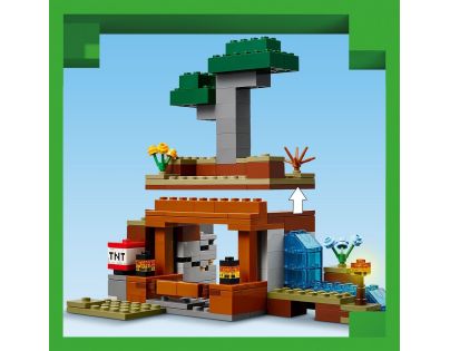LEGO® Minecraft® 21269 Výprava do bane a pásavec - Poškodený obal