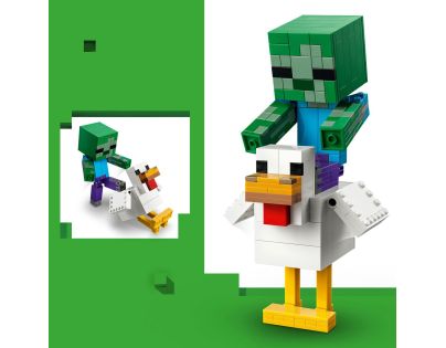 LEGO® Minecraft® 21582 Kurací džokej