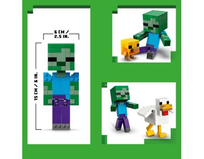 LEGO® Minecraft® 21582 Kurací džokej