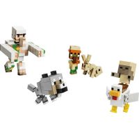 LEGO® Minecraft® 21592 Kurací žokej a útok v púšti 2