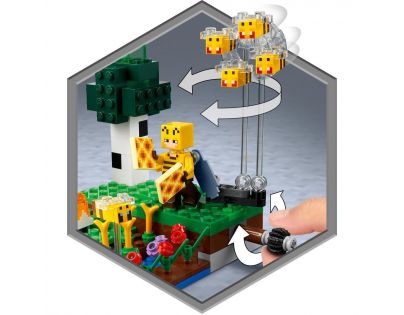 LEGO® Minecraft™ 21165 Včelí farma